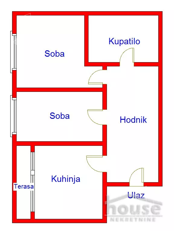 Dvosoban stan | 4zida