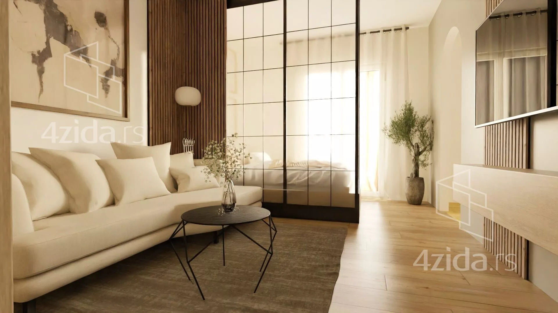 Jednosoban stan | 4zida