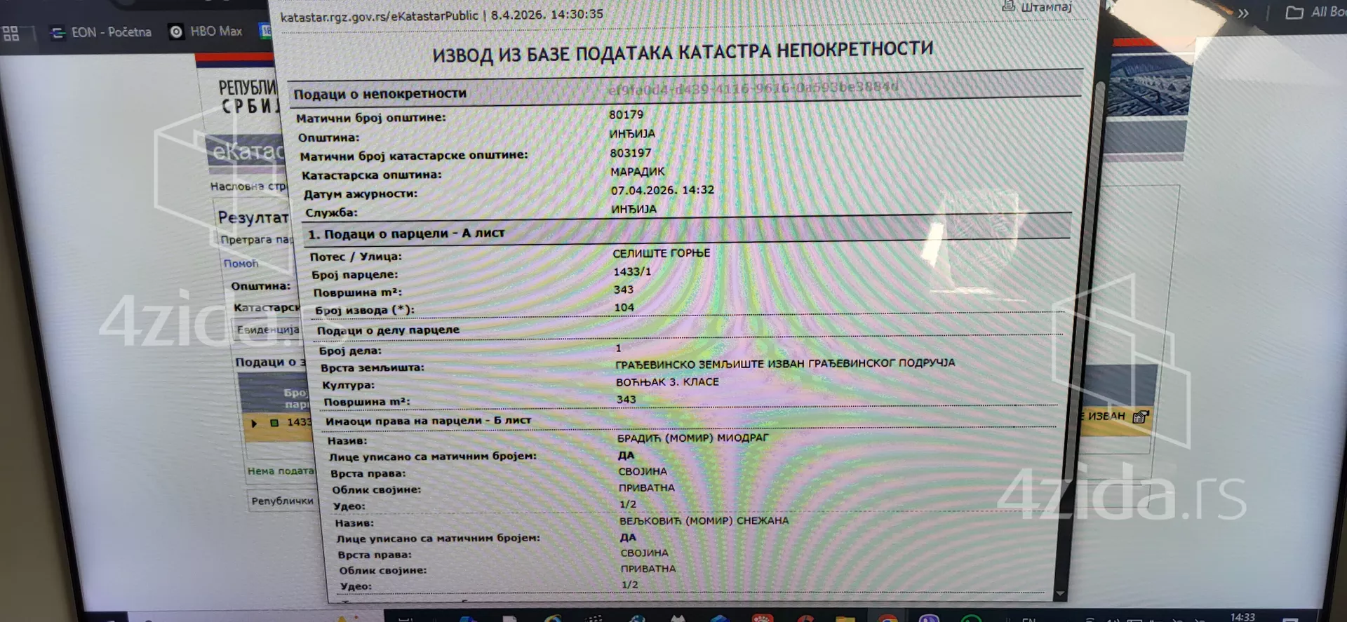 Građevinsko zemljište | 4zida