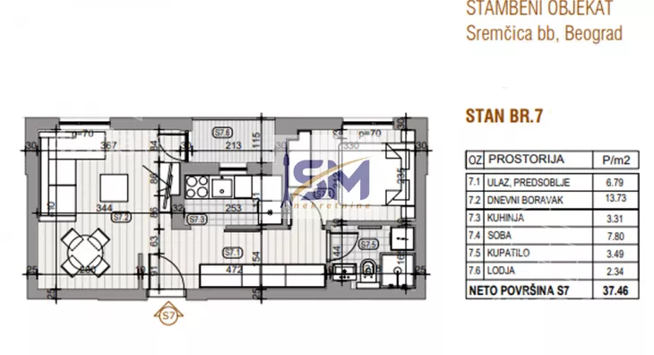 Dvosoban stan | 4zida