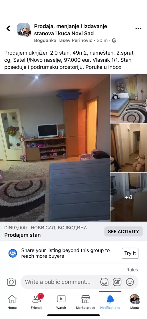 Dvosoban stan | 4zida
