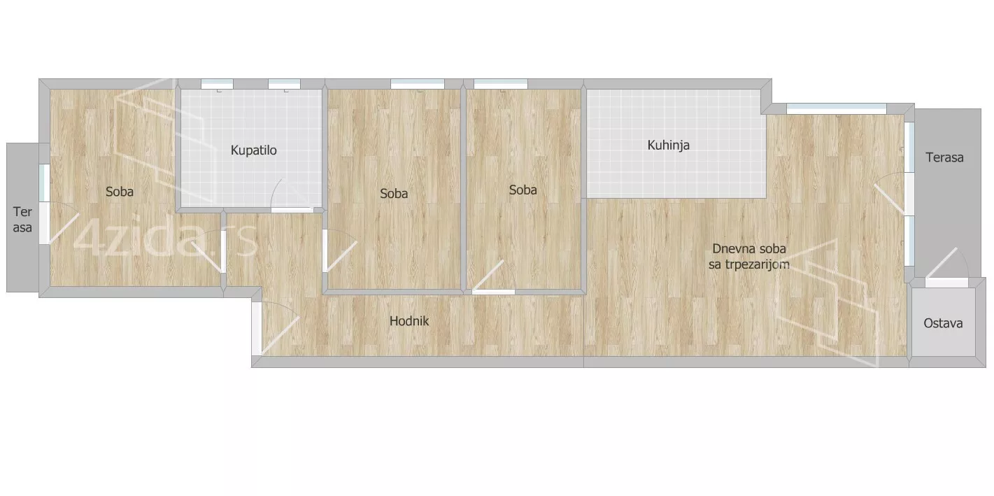 Četvorosoban stan | 4zida