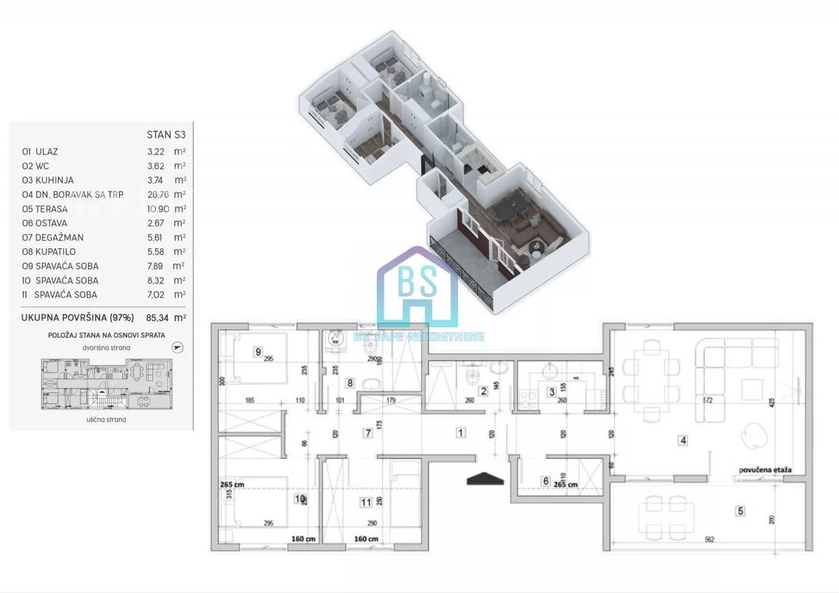 Četvorosoban stan | 4zida