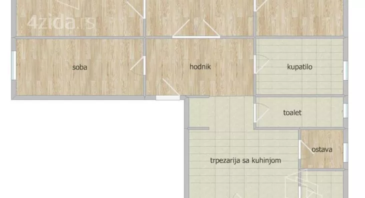 Četvorosoban stan | 4zida