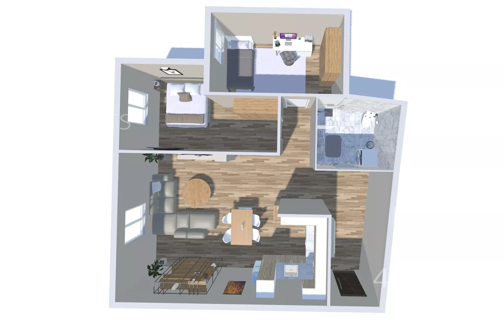 Dvosoban stan | 4zida