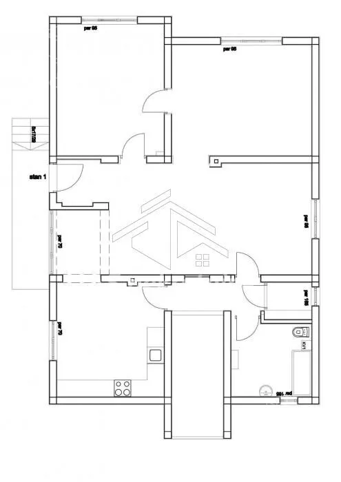 Trosoban stan | 4zida