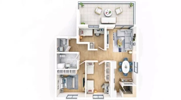 Četvorosoban stan | 4zida