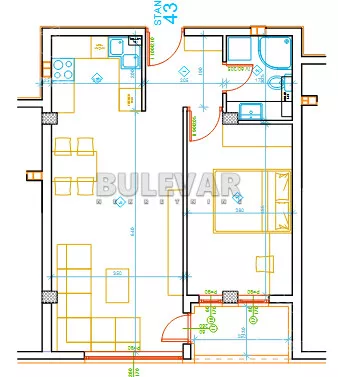 Jednoiposoban stan | 4zida