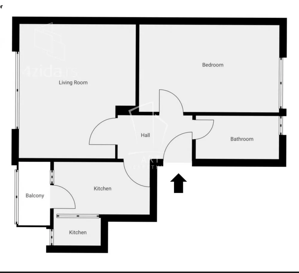 Dvosoban stan | 4zida