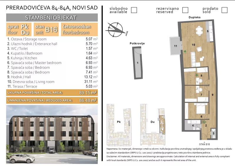 Četvorosoban | 4zida
