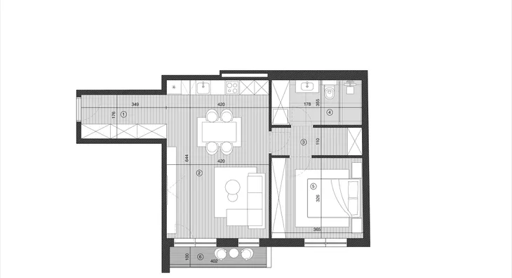 Dvosoban stan | 4zida