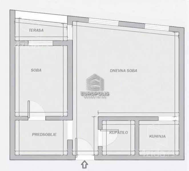 Jednoiposoban stan | 4zida