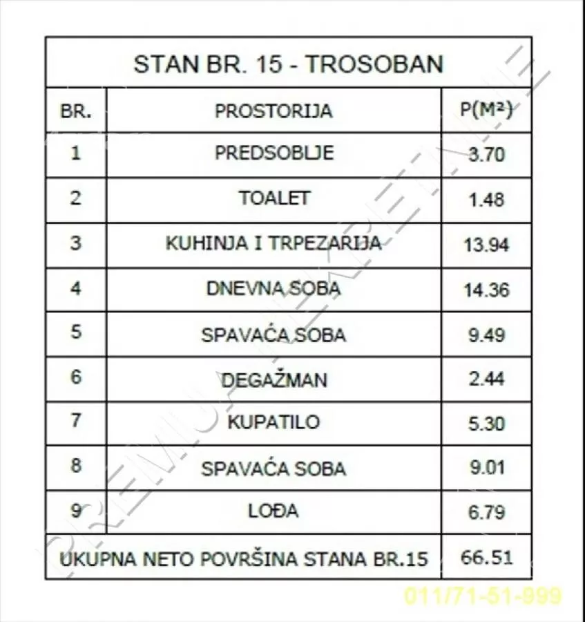 Trosoban stan | 4zida