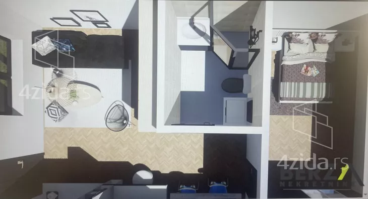 Jednoiposoban stan | 4zida