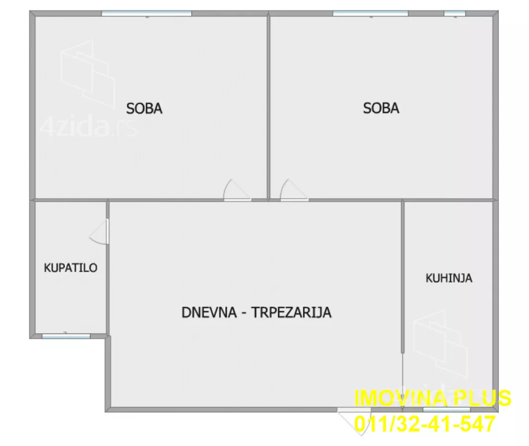 Trosoban stan | 4zida
