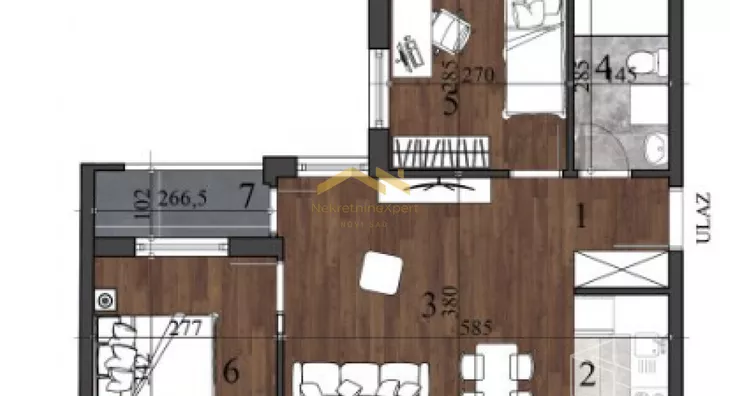 Dvoiposoban stan | 4zida