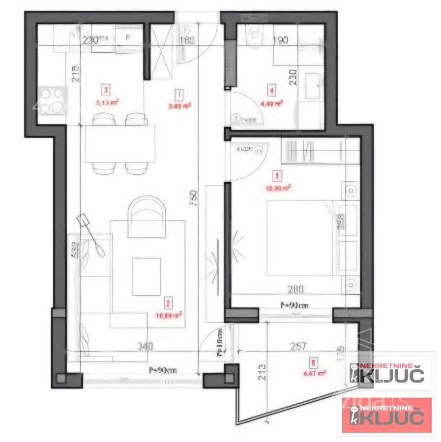 Dvosoban stan | 4zida