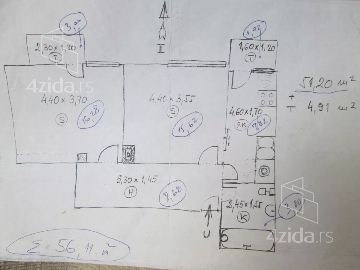 Dvosoban stan | 4zida