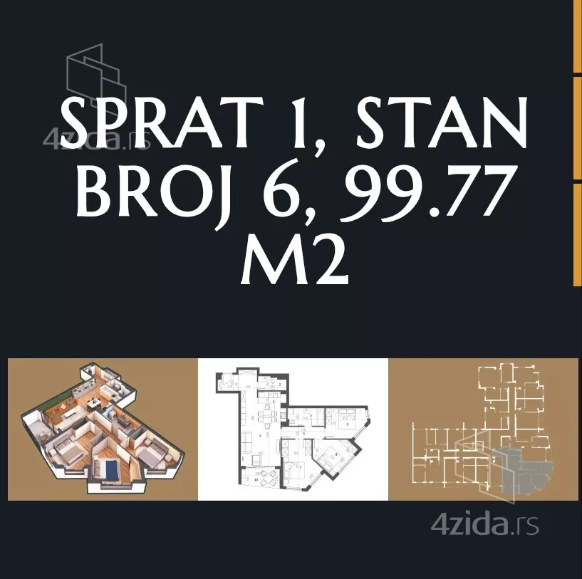 Dvosoban stan | 4zida