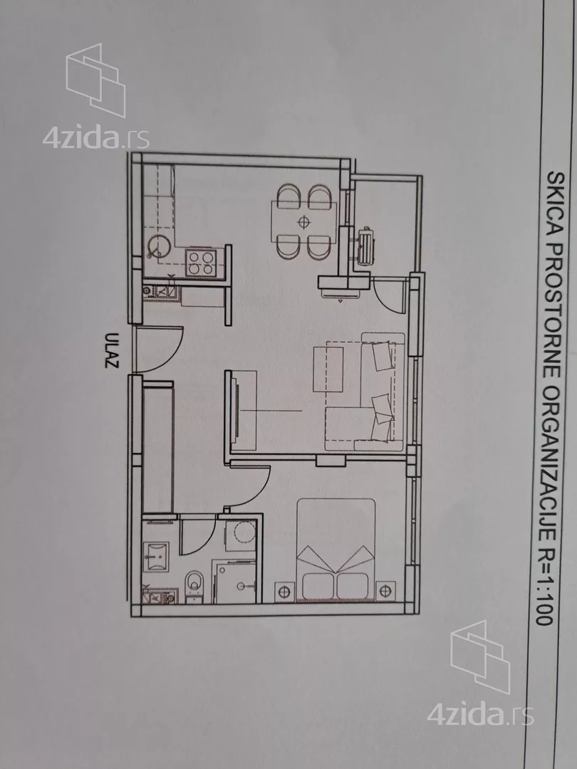 Jednoiposoban stan | 4zida