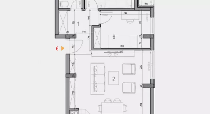 Trosoban stan | 4zida