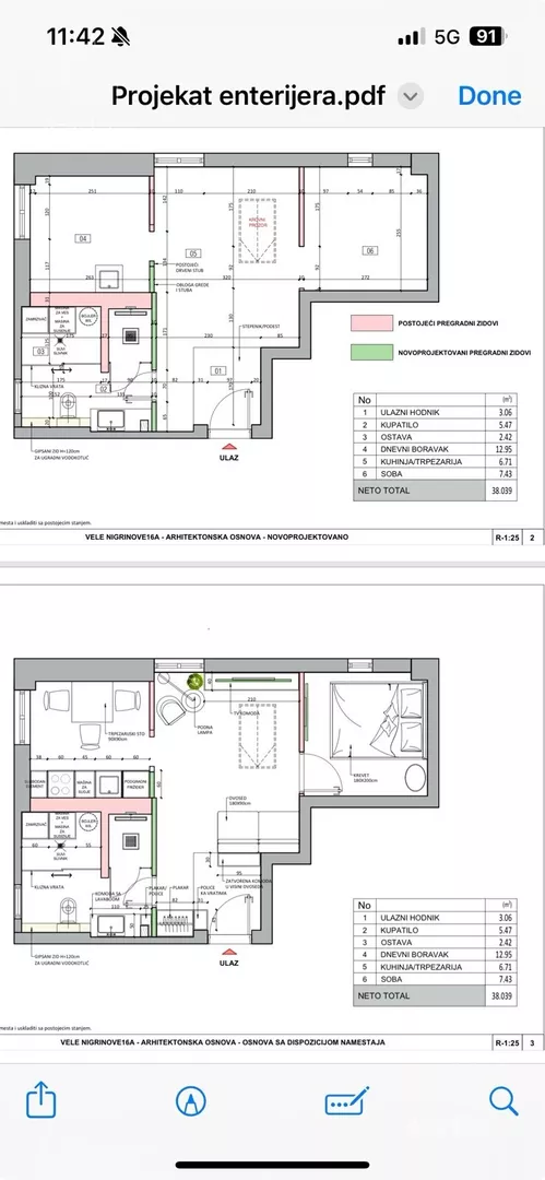 Jednoiposoban stan | 4zida
