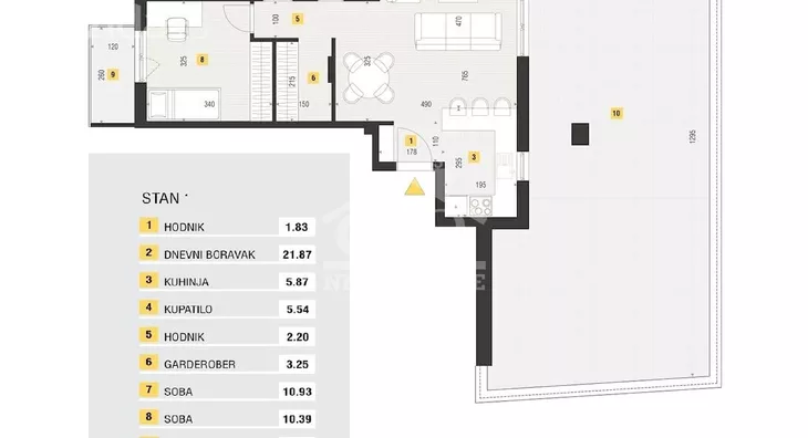 Dvoiposoban stan | 4zida