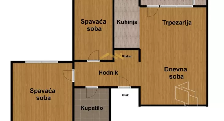 Trosoban stan | 4zida