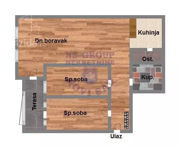 Dvoiposoban stan | 4zida