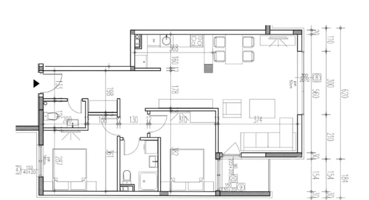 Trosoban stan | 4zida