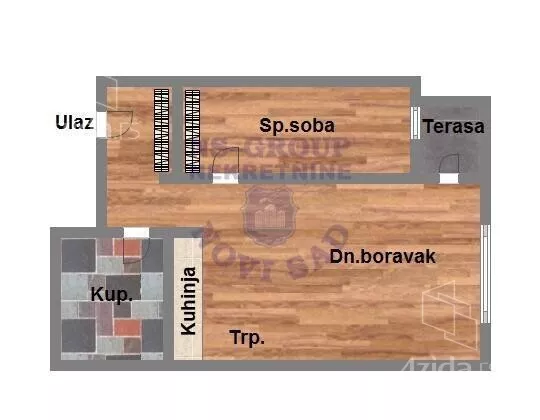 Jednoiposoban stan | 4zida