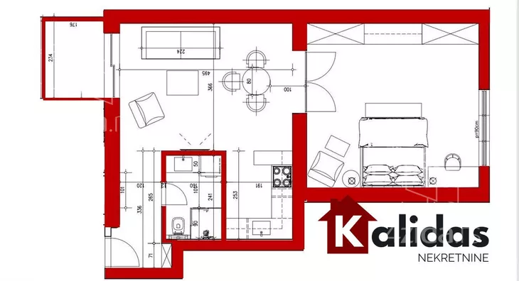 Dvosoban stan | 4zida