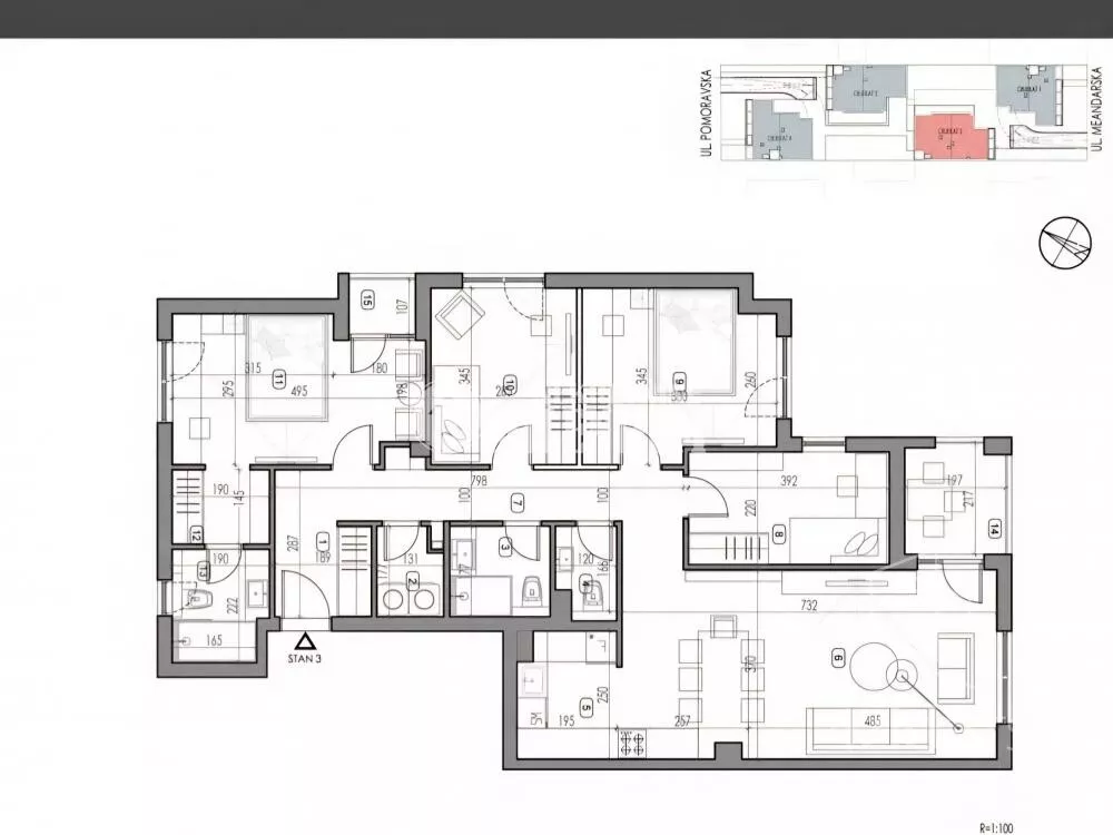 Petosoban stan | 4zida