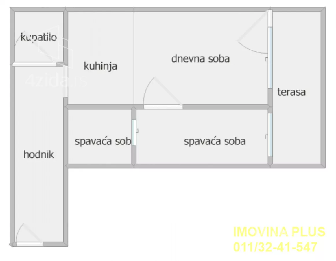 Dvoiposoban stan | 4zida