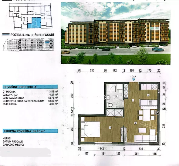Dvosoban stan | 4zida