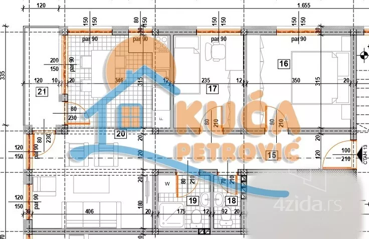 Dvoiposoban stan | 4zida