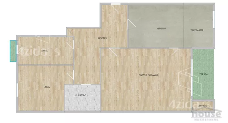 Dvoiposoban stan | 4zida