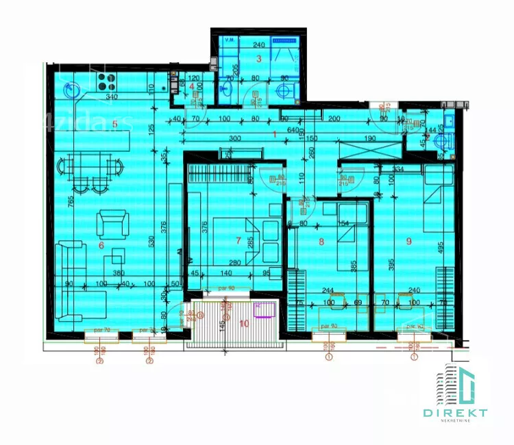 Troiposoban stan | 4zida