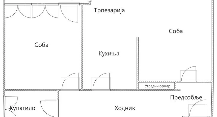 Dvosoban stan | 4zida