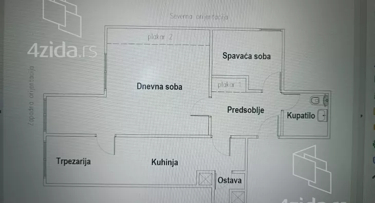 Jednoiposoban stan | 4zida