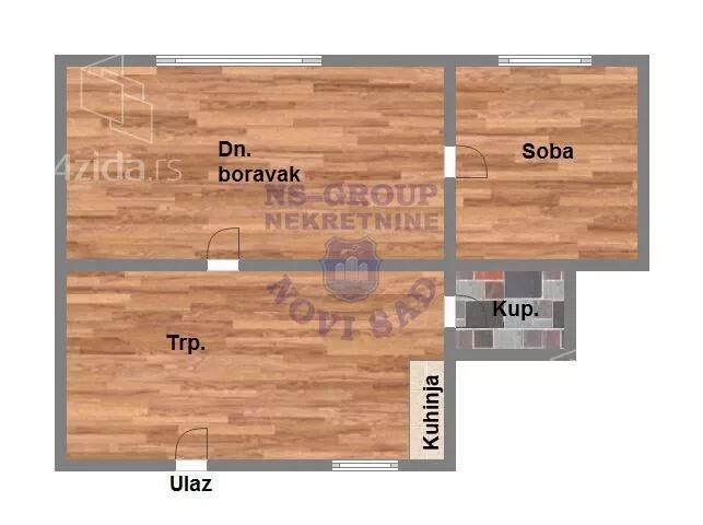 Jednoiposoban stan | 4zida