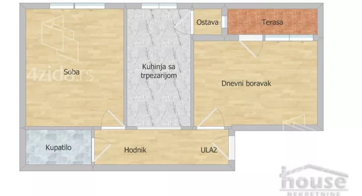 Dvosoban stan | 4zida