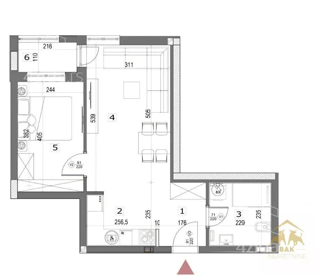 Dvosoban stan | 4zida