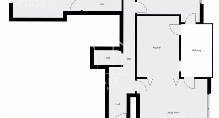 Trosoban stan | 4zida