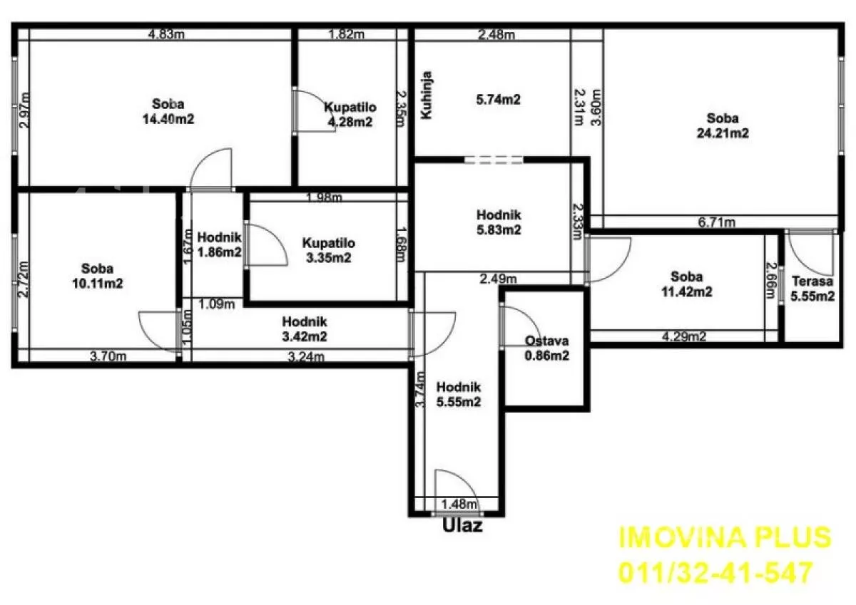 Četvorosoban stan | 4zida