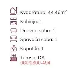 Dvosoban stan | 4zida