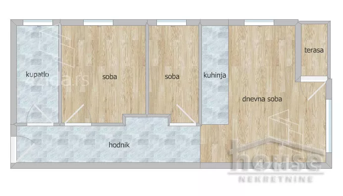 Trosoban stan | 4zida