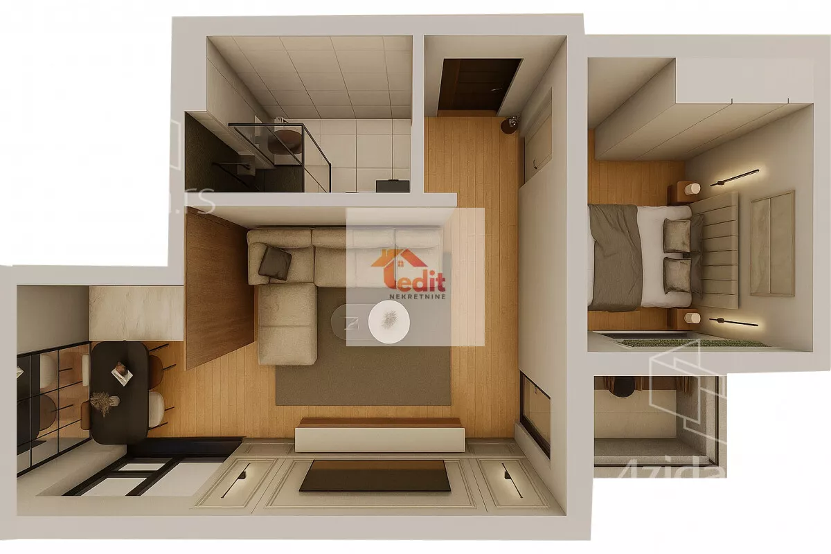 Dvosoban stan | 4zida