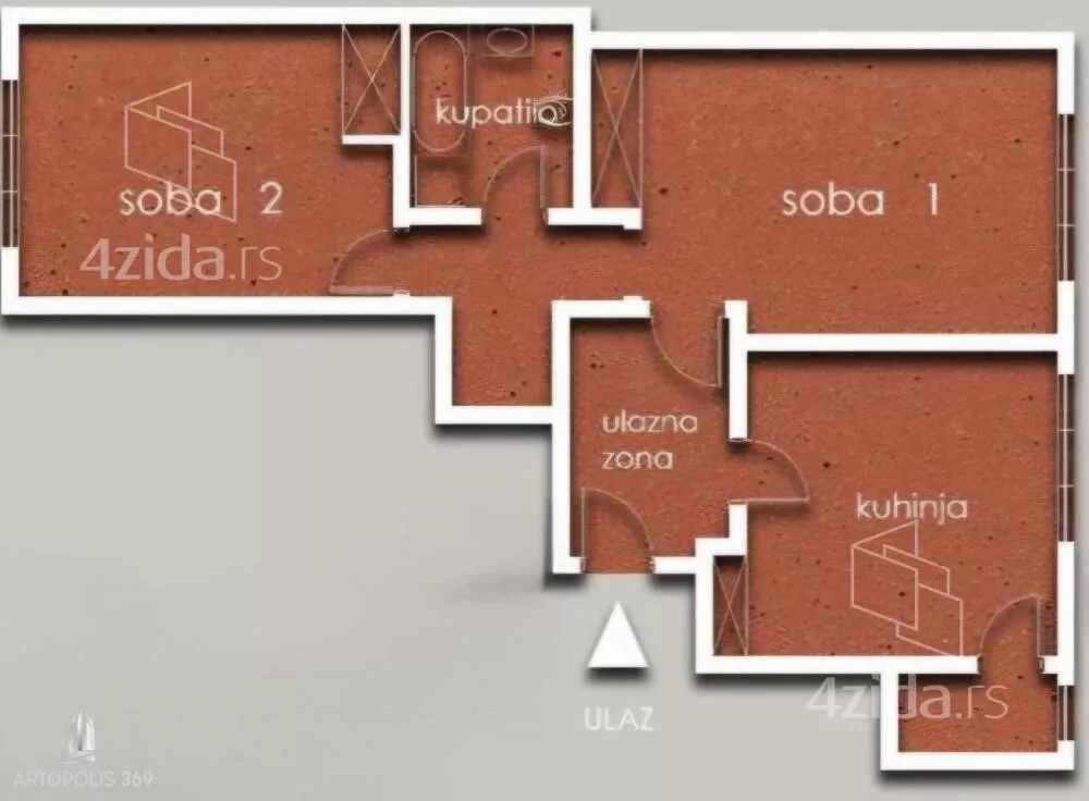 Dvosoban stan | 4zida