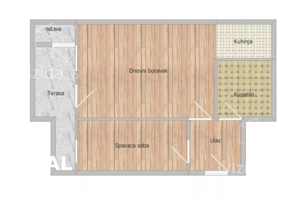 Dvosoban stan | 4zida